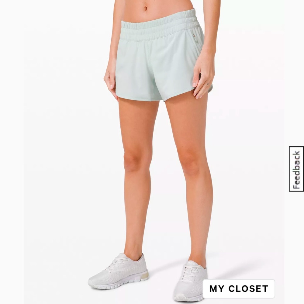 Lululemon mint green shorts